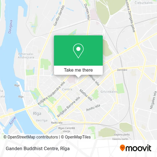 Ganden Buddhist Centre map
