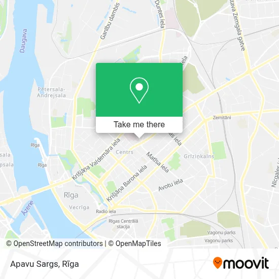 Apavu Sargs map