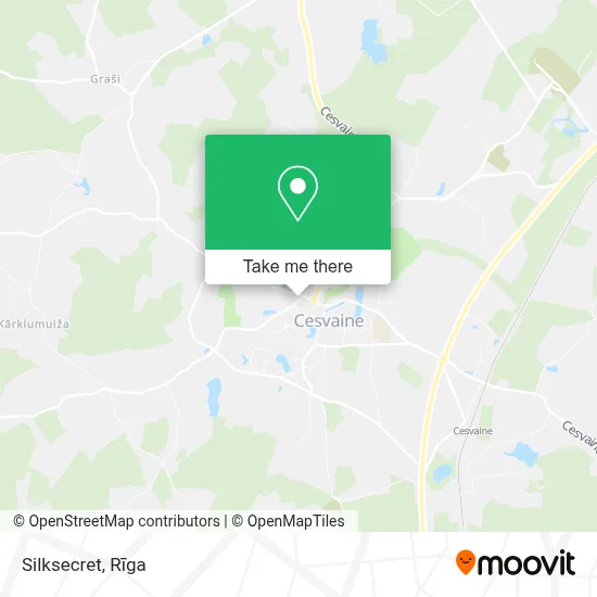 Silksecret map