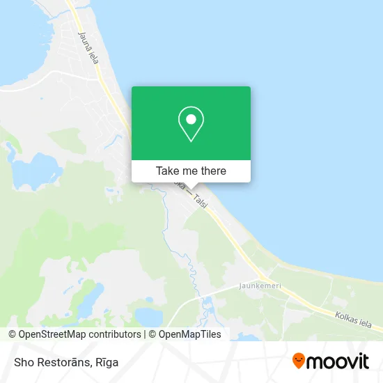 Sho Restorāns map