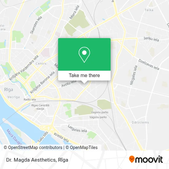 Dr. Magda Aesthetics map