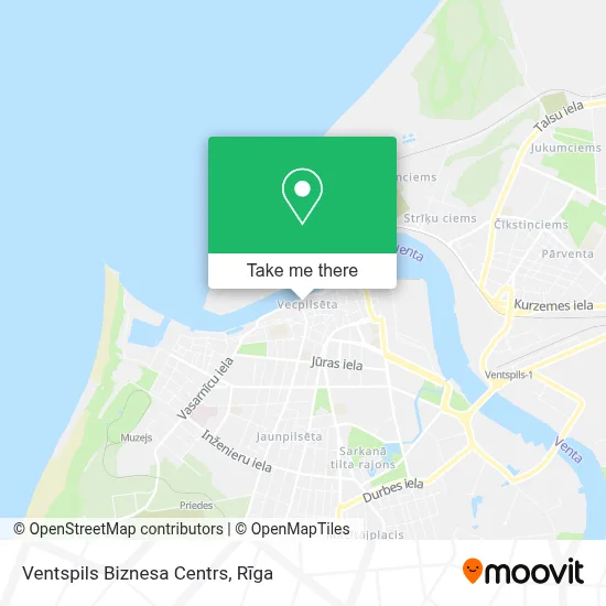 Ventspils Biznesa Centrs map