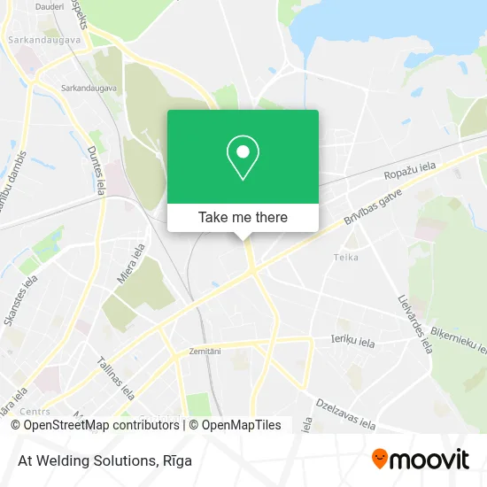 At Welding Solutions map