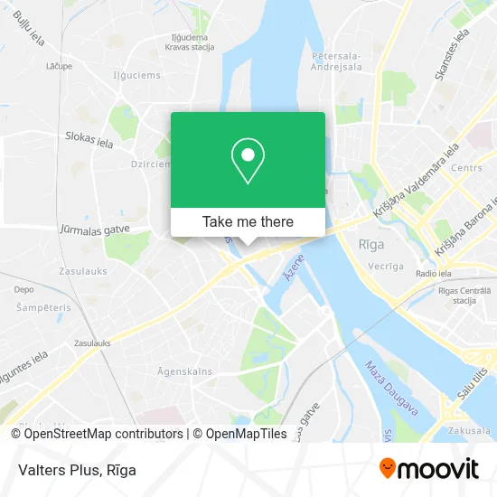 Valters Plus map