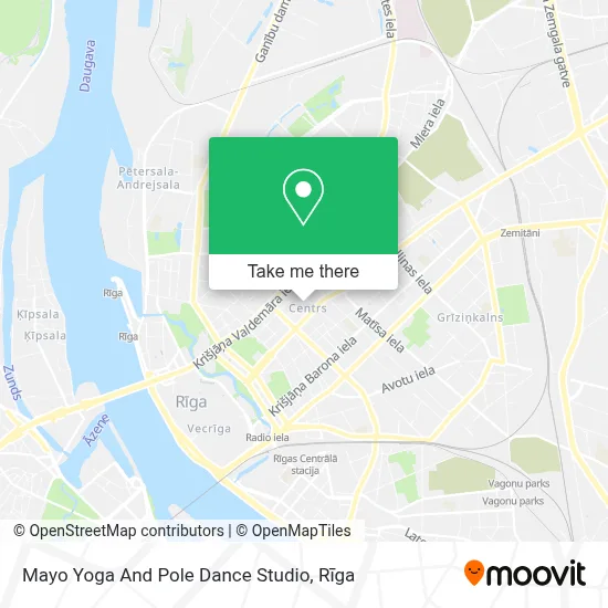 Mayo Yoga And Pole Dance Studio map