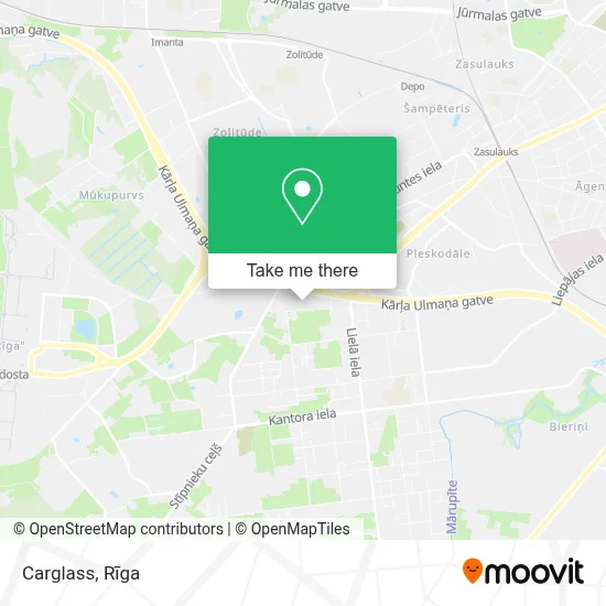 Carglass map