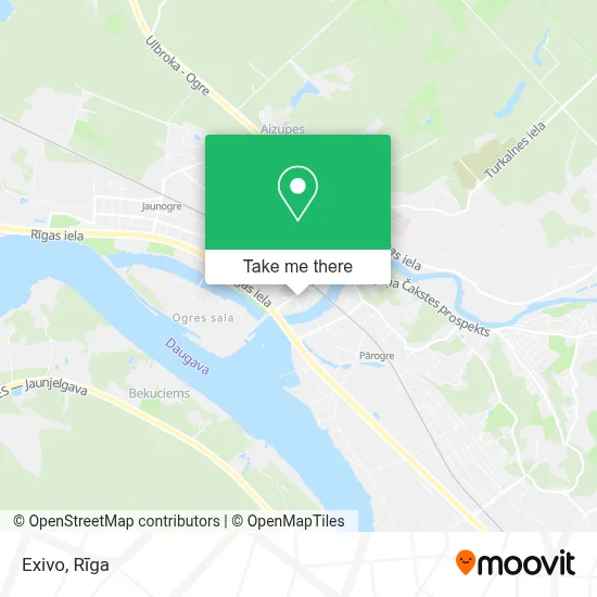 Exivo map
