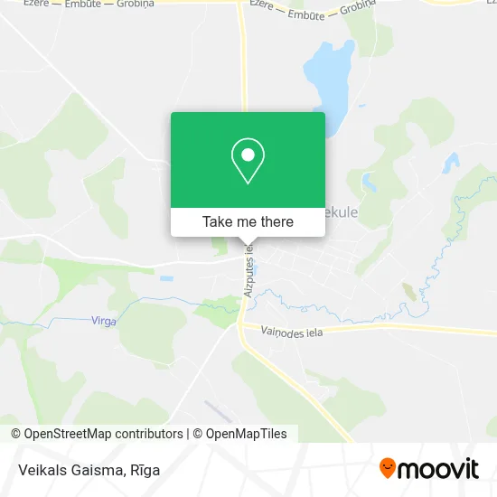 Veikals Gaisma map