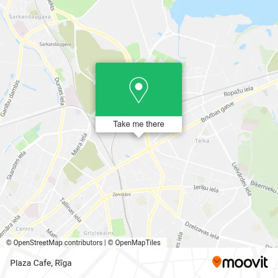 Cafe Plaza map