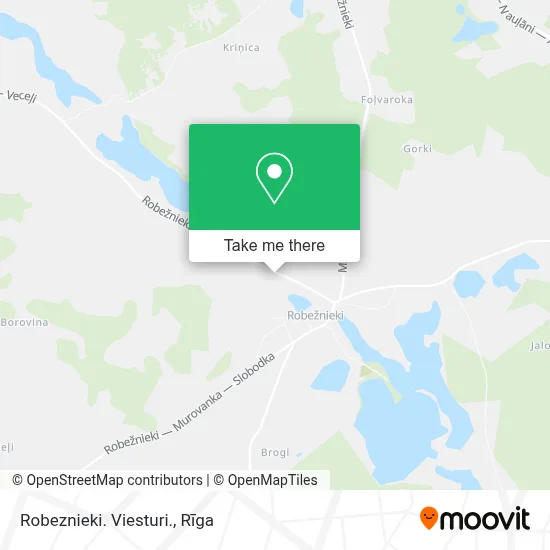 Robeznieki. Viesturi. map