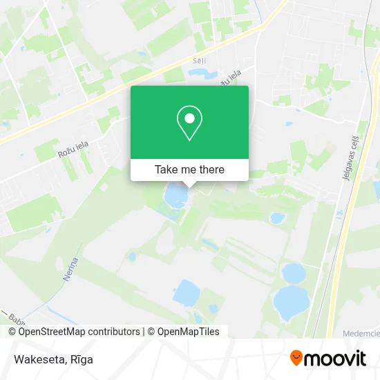 Wakeseta map
