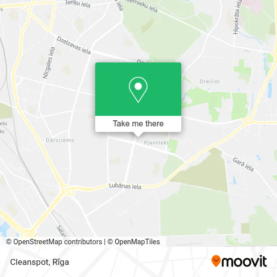 Cleanspot map