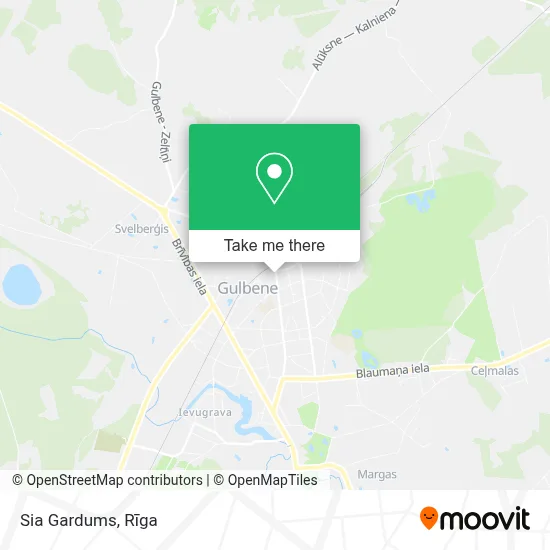 Sia Gardums map