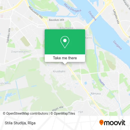 Stila Studija map