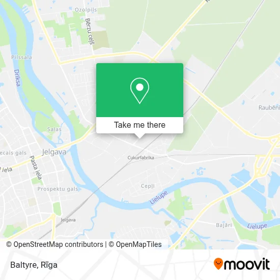 Baltyre map