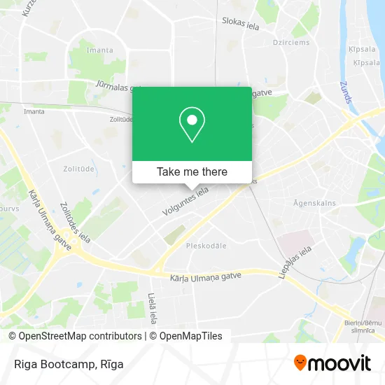 Riga Bootcamp map