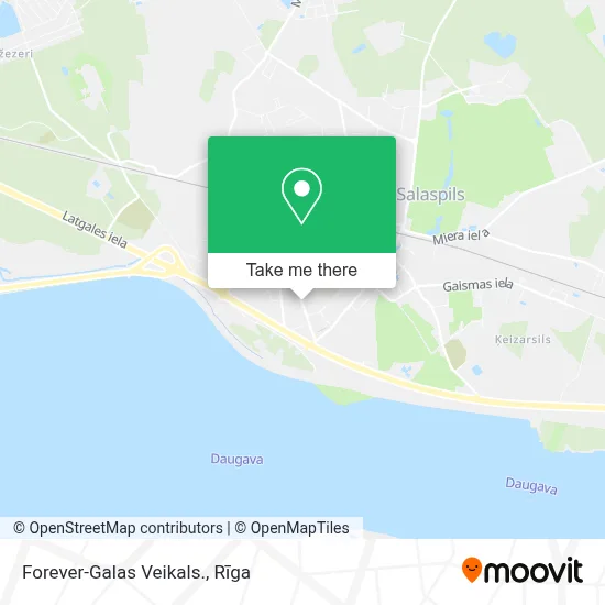 Forever-Galas Veikals. map