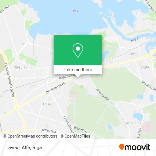 Tavex | Alfa map