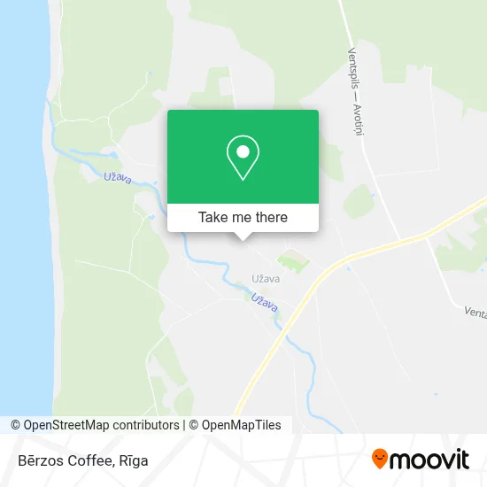 Bērzos Coffee map