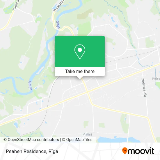 Peahen Residence map