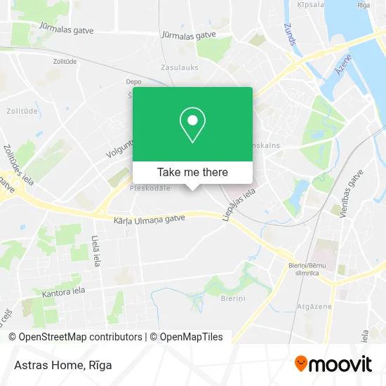 Astras Home map