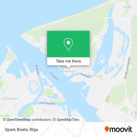 Spark Boats map