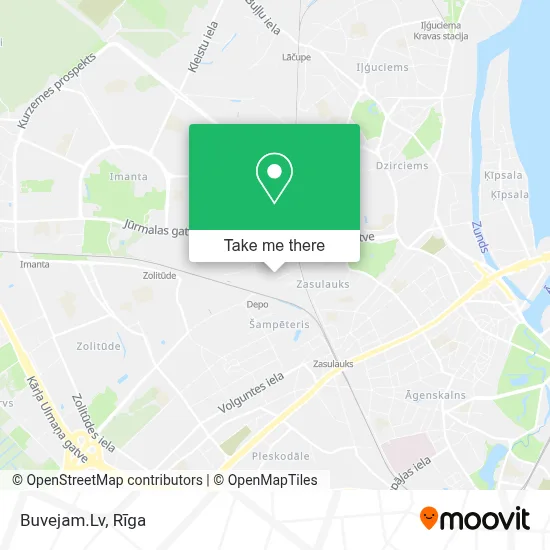 Buvejam.Lv map