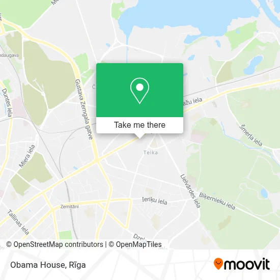 Obama House map