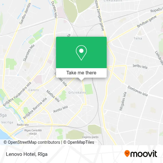 Lenovo Hotel map