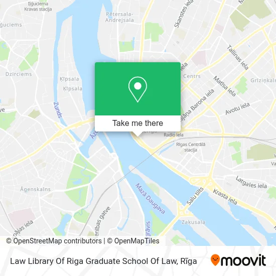 Law Library Of Riga Graduate School Of Law map