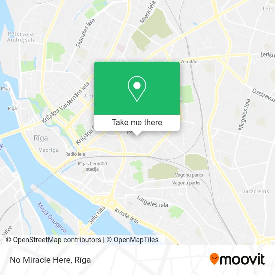 No Miracle Here map