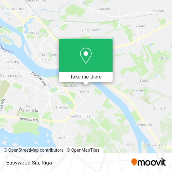 Easywood Sia map