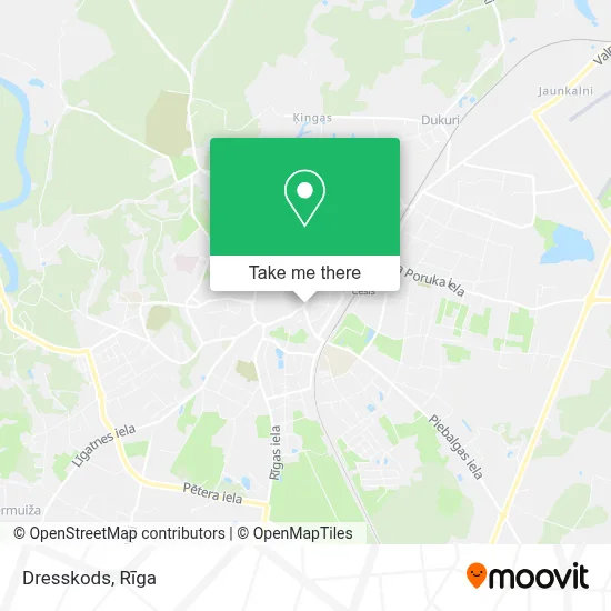 Dresskods map