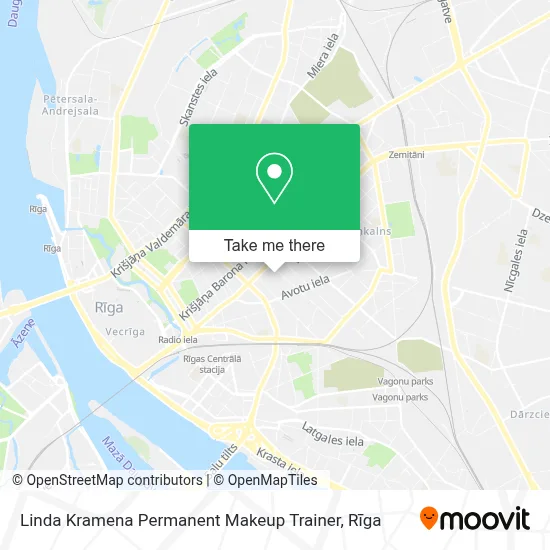 Linda Kramena Permanent Makeup Trainer map