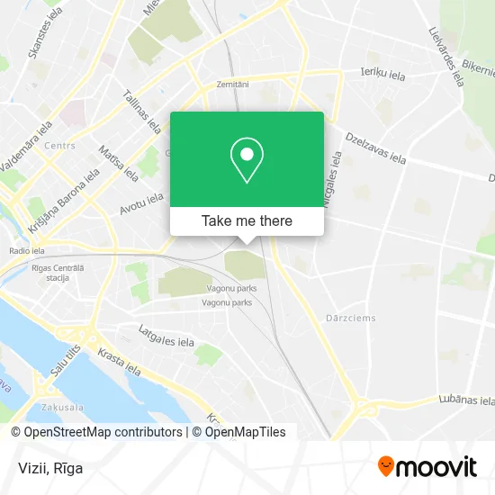 Vizii map