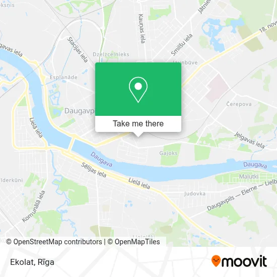 Ekolat map