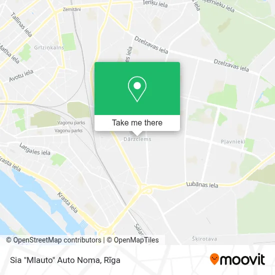 Sia "Mlauto" Auto Noma map
