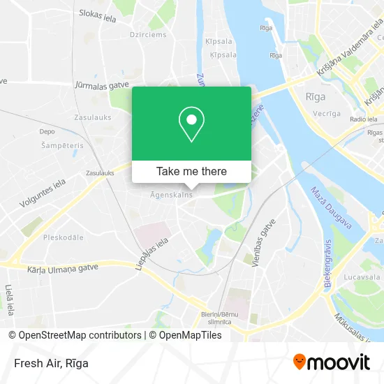 Fresh Air map