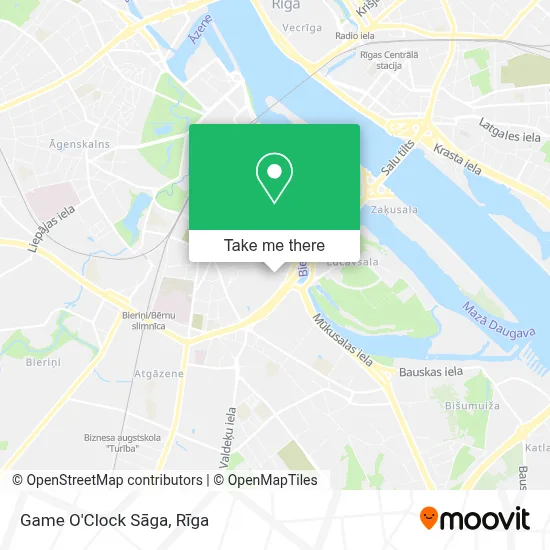 Game O'Clock Sāga map