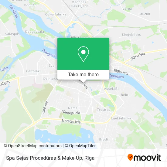 Spa Sejas Procedūras & Make-Up map