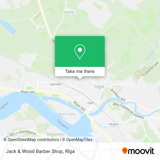 Jack & Wood Barber Shop map