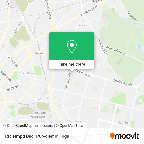 Rrc Nmpd Bac "Purvciems" map