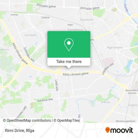 Rimi Drive map