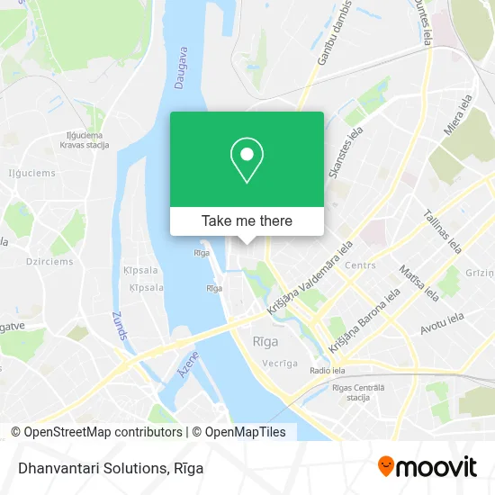 Dhanvantari Solutions map