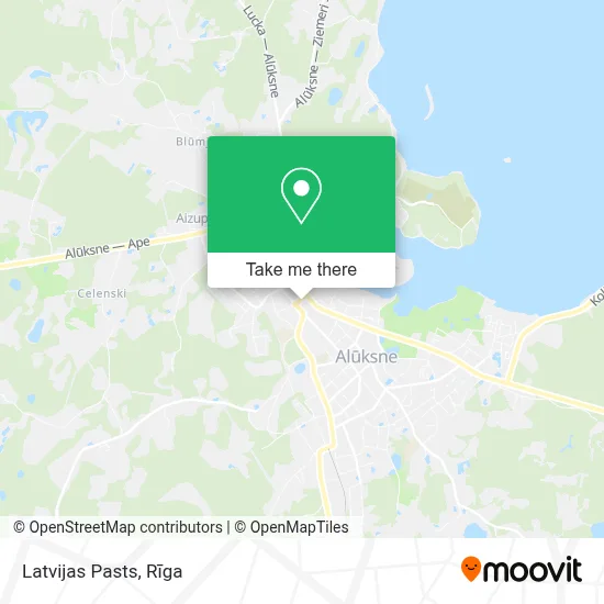 Latvijas Pasts map