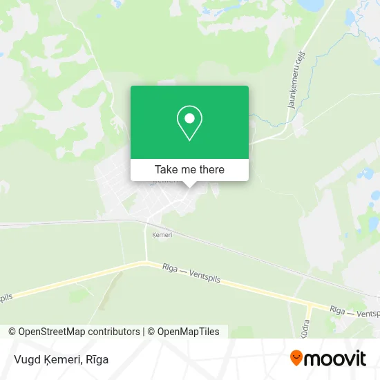 Vugd Ķemeri map