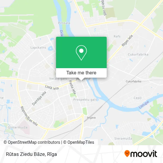 Rūtas Ziedu Bāze map