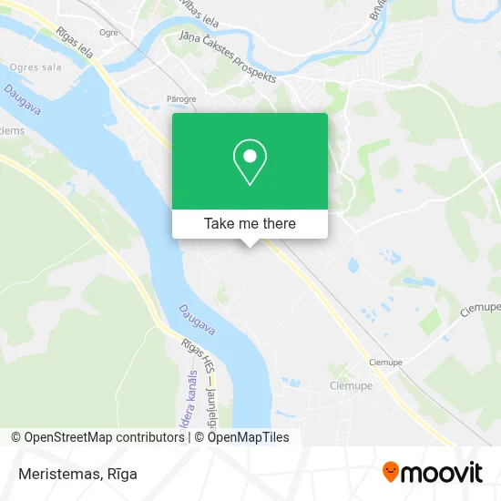 Meristemas map