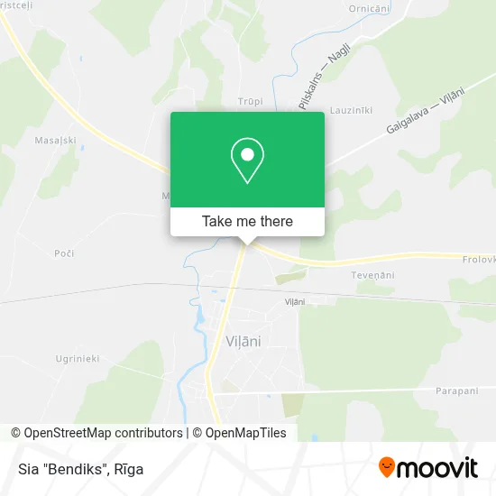 Sia "Bendiks" map