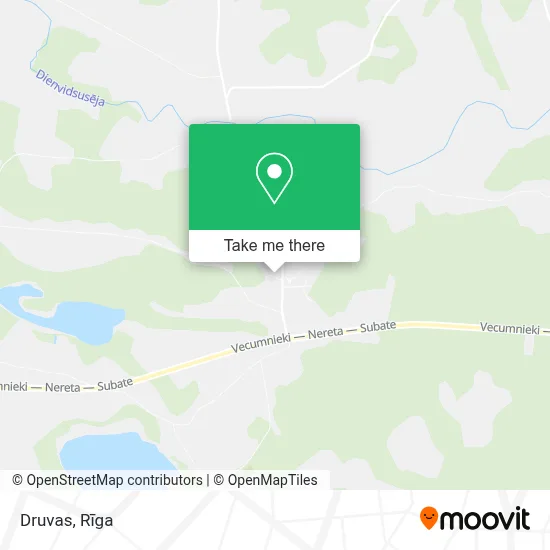 Druvas map